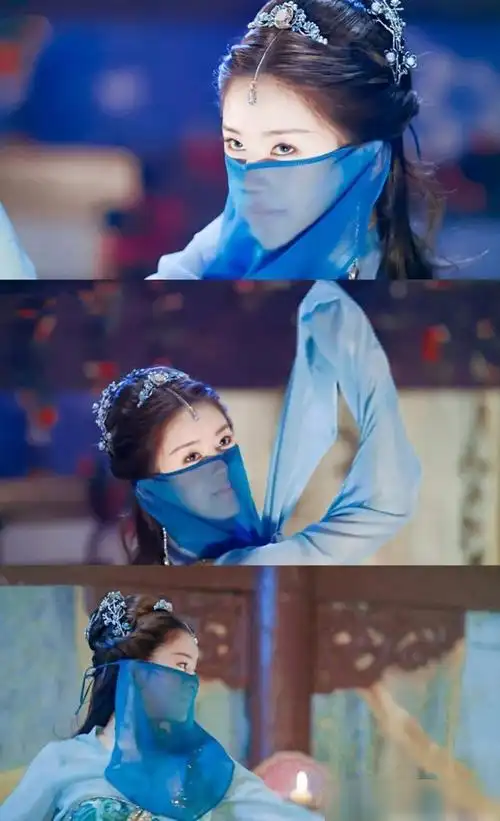 古装剧中很多女星都穿着蓝色的衣服这些蓝衣美女令人惊叹