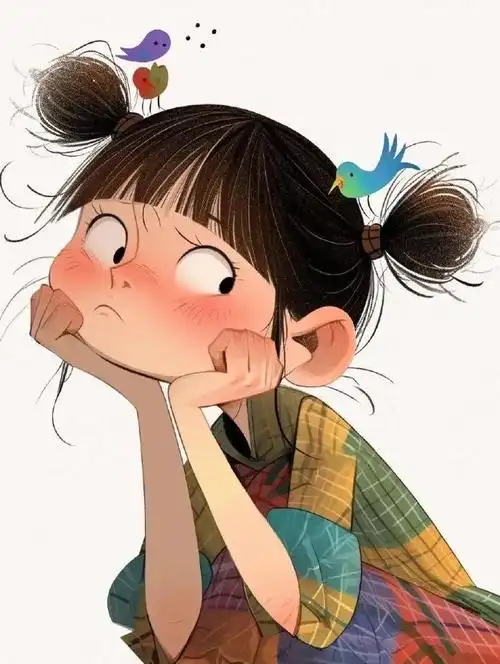 国风元素可爱少女头像.    #二次元新鲜事##女生头像