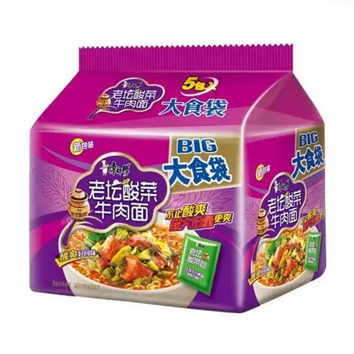 康师傅老坛酸菜牛肉面114g5