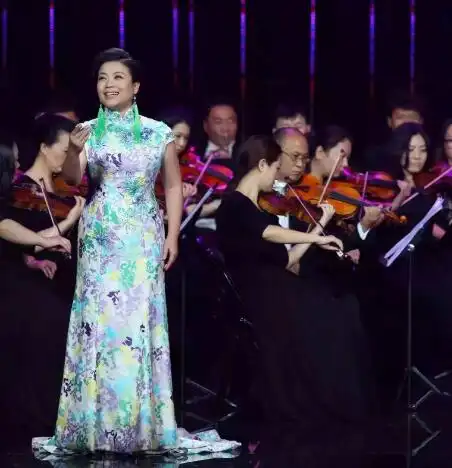 【图】张英席的妻子尤泓斐演唱俱佳 夫妻二人助阵华鼎盛典