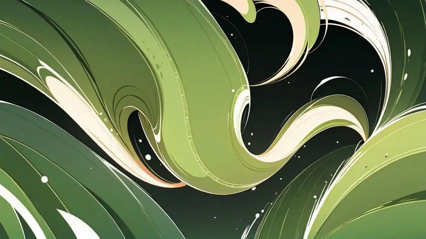 绿色纯色背景图,清新治愈系91 绿色总是给人一种清新自然的感觉