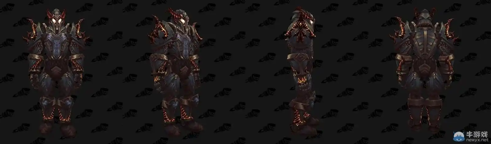 魔兽世界70战士t19套装外观