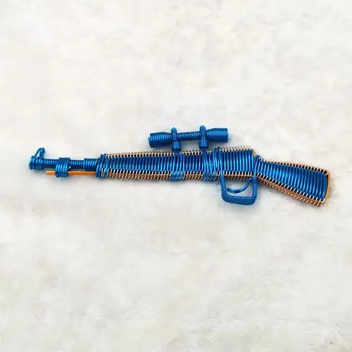 98k步枪模型旅游摆摊手工艺品手工铝线制作家具摆件