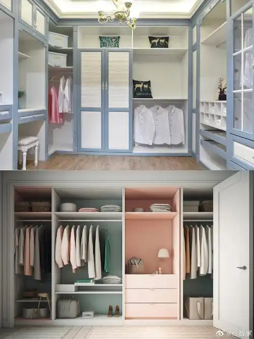 93白色衣柜虽然清新脱俗,却难免陷入千篇一律的窘境,尤其白色