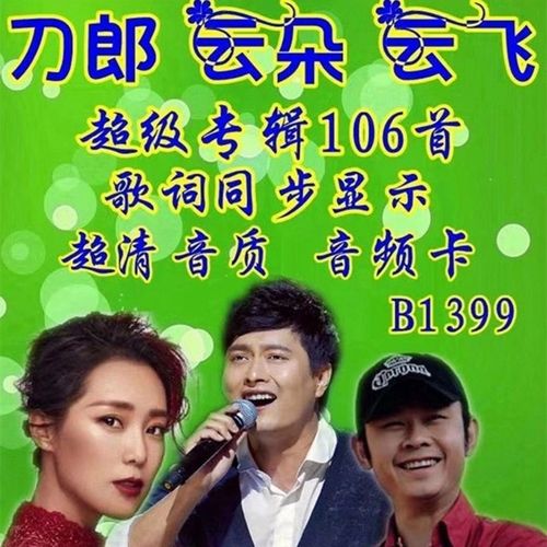 刀郎云朵云飞歌曲专辑tf内存卡音频u盘歌词同步显示西海情歌