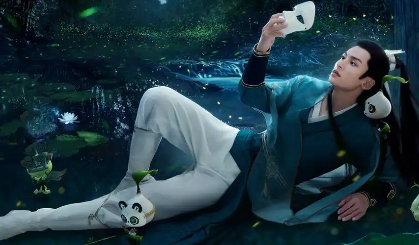 看完张哲瀚的古装造型才觉得周子舒不算啥绿衣花美男大爱