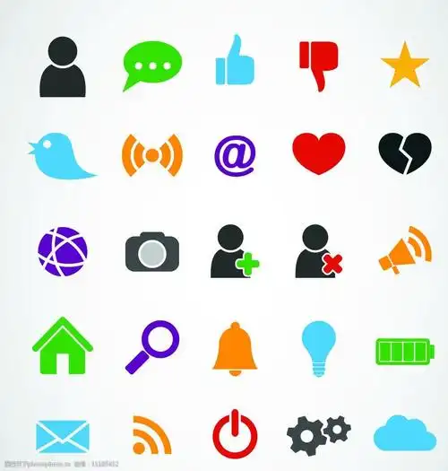 网站图标网络图标图片