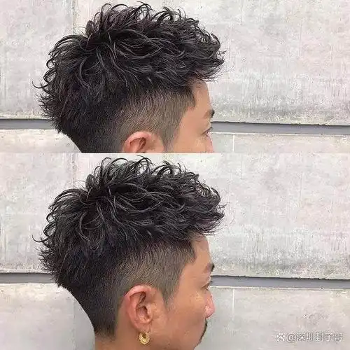 凌乱前刺发型怎么抓?