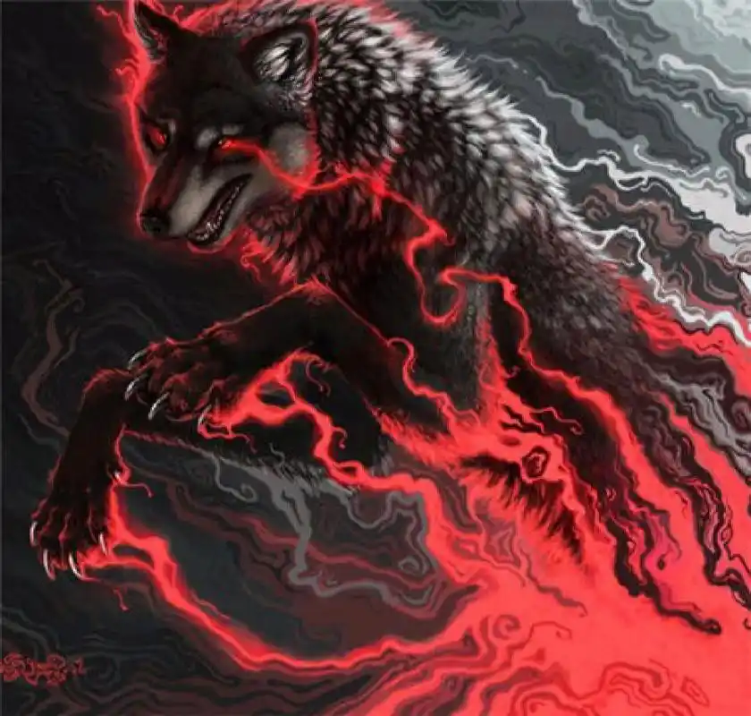 狼霸气图片 下次还想让我搞什么动物