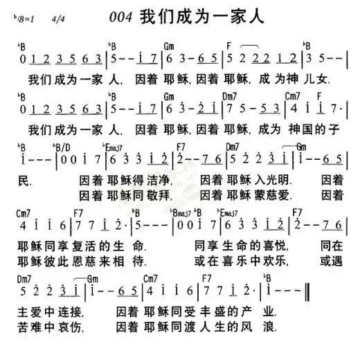12号8票我们成为一家人14号8票爱你到底15号8票奇异恩典7号5票与主同