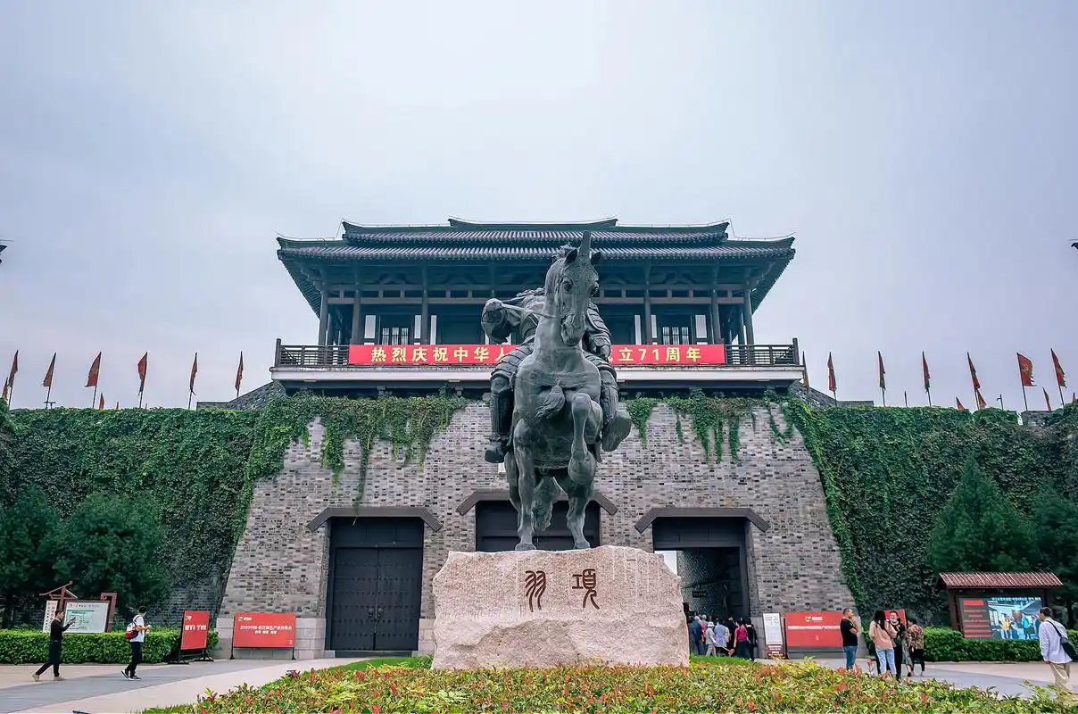 江苏宿迁项王故里占地千亩耗资40亿建成门票80元值不值