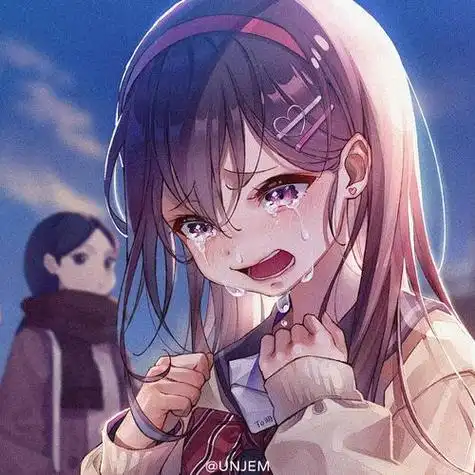 流泪冷酷女生动漫头像女生 动漫头像图片大全 -【爱个性】