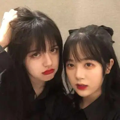 闺蜜头像超拽霸气黑色高清冷酷霸气闺蜜头像2个人图片