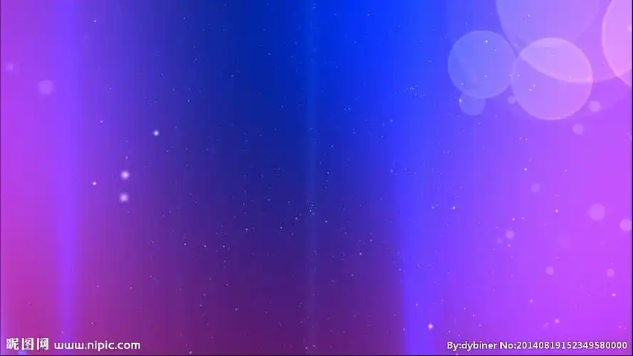 蓝色与紫色渐变圆圈视