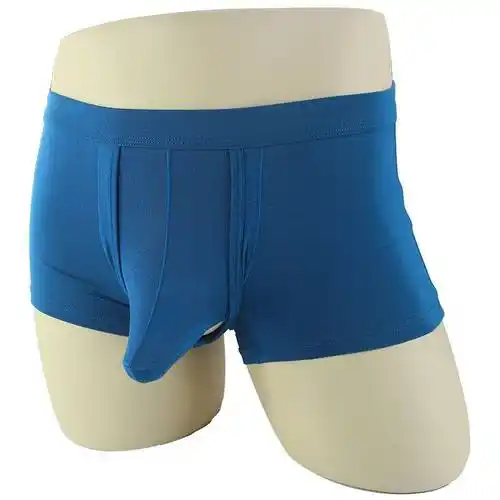 秉藜包皮分离内裤枪弹分离内裤男士枪弹分离舒适开口门襟四角枪蛋分离