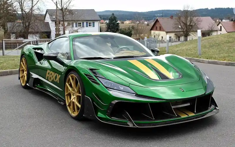 4k观赏2021款法拉利f8xx卖炭翁定制版2021mansoryferrarif8xxx
