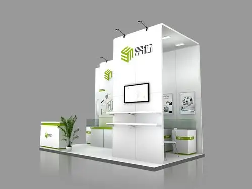 18平米3开口特装展位搭建