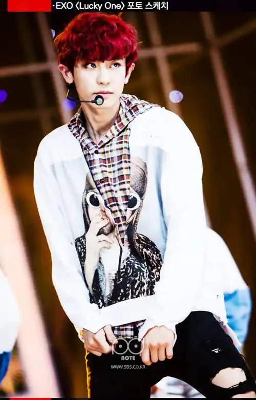 exo#朴灿烈#lucky one#套图