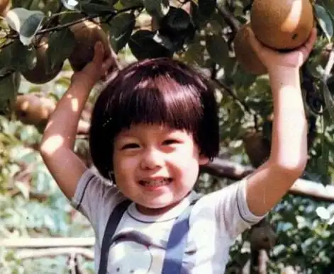 图林志颖小时候照片曝光永远十七岁雨季不老男神