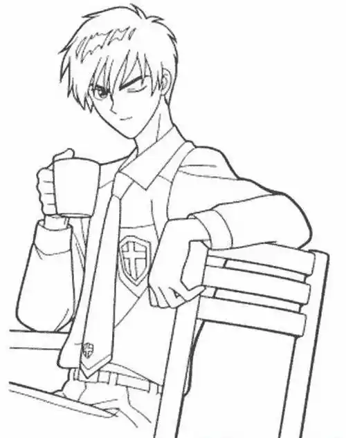 q版简笔画动漫男生图片大全可爱图片大全(q版动漫人物男生帅气简笔画)