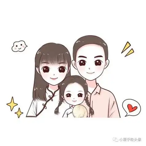 9月9日:一家三口头像第二波总有你喜欢的