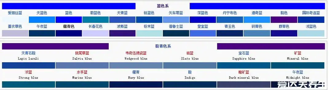 藏青色是什么颜色是蓝与黑的过渡色又叫深蓝黑色