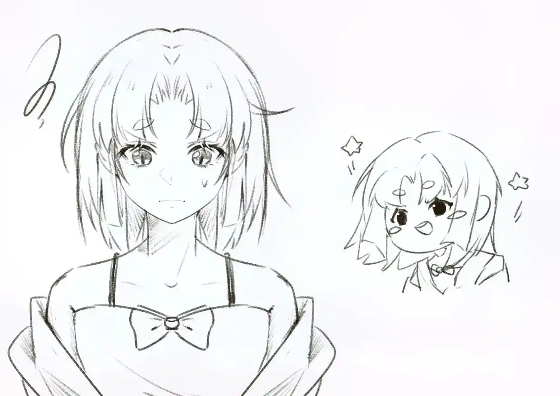 绘画 #人设 #稿子勿用 新攒了一波无偿,合照是自设和oc - 抖音