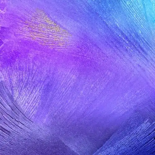 蓝紫渐变水彩质感纹理背景图