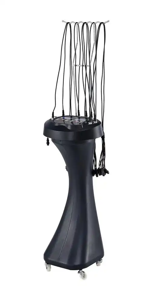 厂家供应 原装双屏黑旋风烫发机 24v/配40个数码杠子广东2019新款