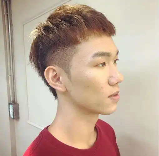 男生狼尾不用烫也好看的男生发型设计狼尾发型怎么弄