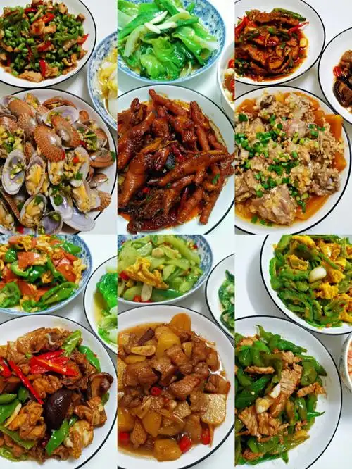 一周不重复的家常菜合集