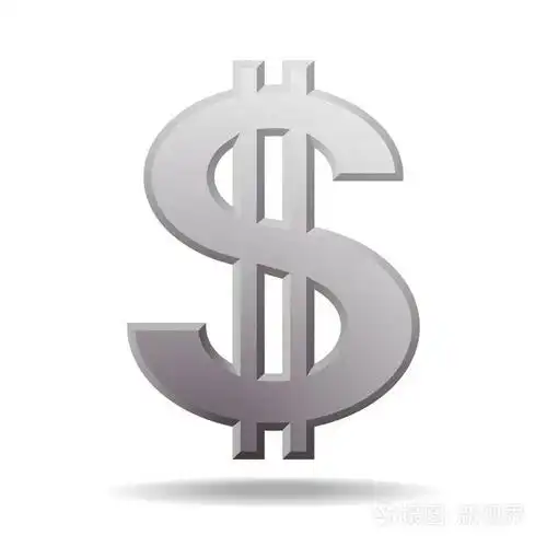 美元符号与两条垂直线 i插画-正版商用图片04xx9v-摄图新视界