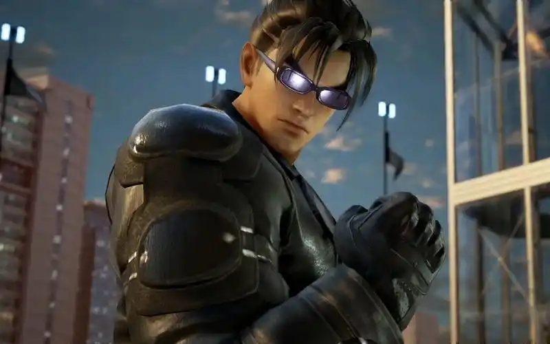 铁拳7 打宝箱:风间 仁 对付 一个傻子电脑 用九牛二虎之力!