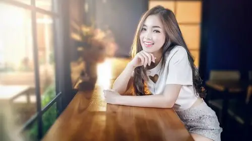 清丽气质女孩壁纸