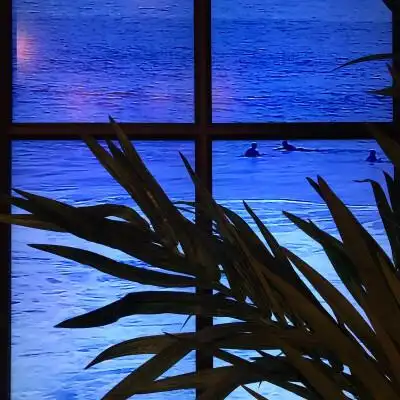 ins 蓝色 大海 朋友圈背景图