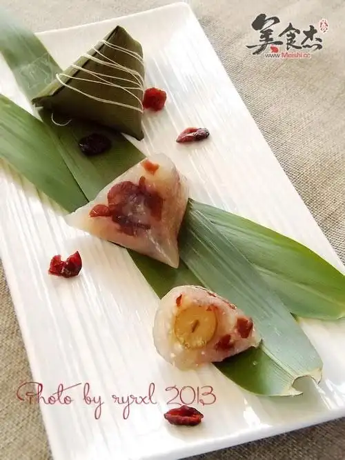 蔓越莓板栗水晶粽