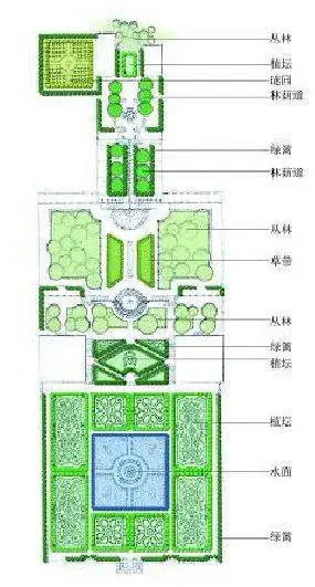 埃斯特庄园平面图