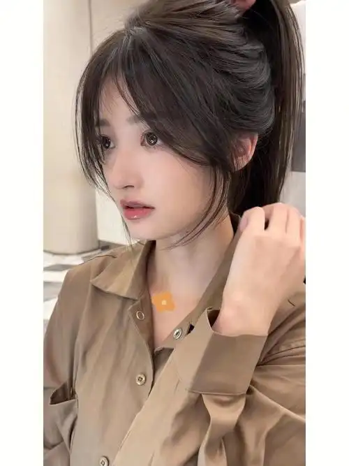 一定要尝试的刘海方脸圆脸都适合的减龄刘海