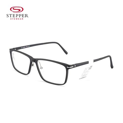 stepper思柏 眼镜框男款全框板材商务休闲远近视眼镜架sts-20002-f909