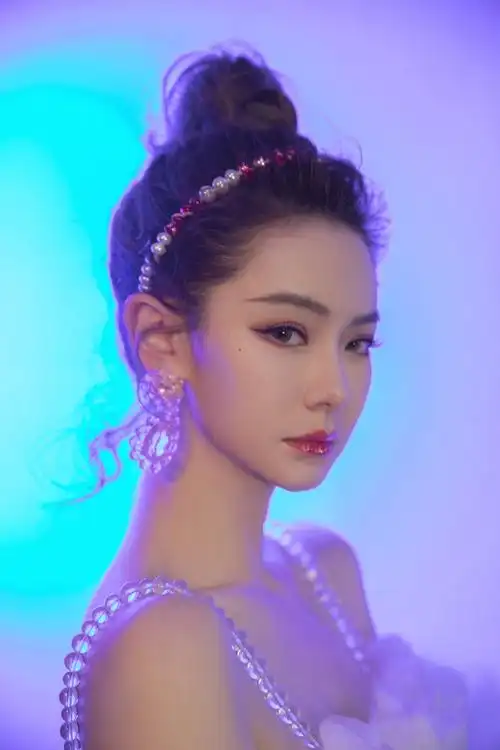 戚薇雾莲仙女裙性感写真图片89