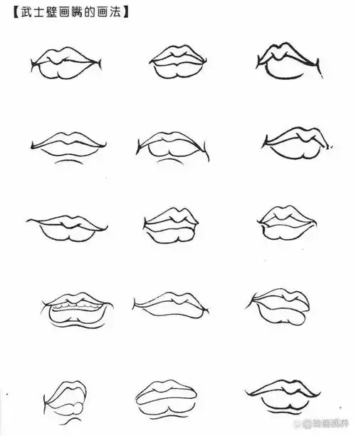 白描人物很难画五官?为了区分人物五官老师这样画,0基础快学习