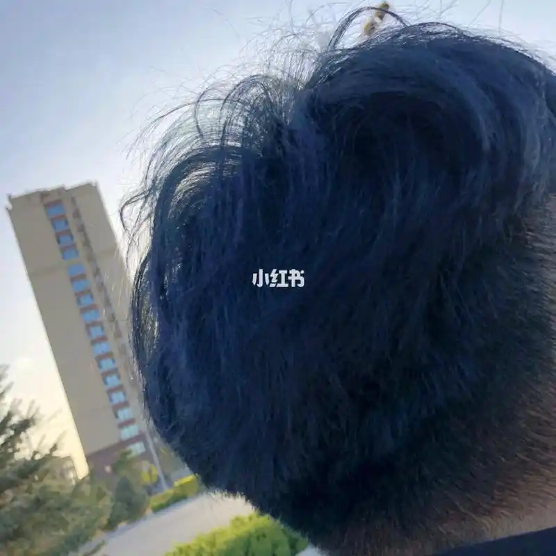 男生发色推荐…蓝黑色 春夏适合哟 酷一点的小哥哥染这个颜色很好看哦