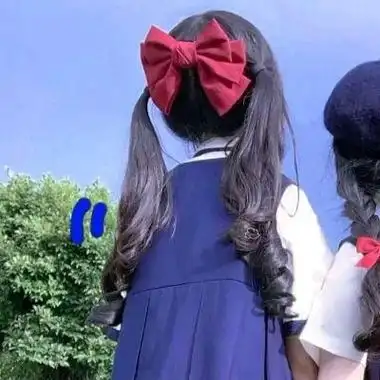 闺蜜头像拽真人