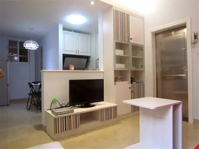 寺右大街小区-二居室-50.00平米-装修设计