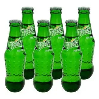 xywlkj玻璃瓶装汽水200ml6瓶怀旧小瓶包装碳酸饮料饮品整箱玻璃瓶含糖