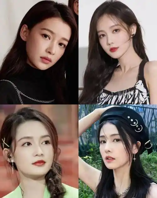 这四位长相相似的女明星,网友表示:傻傻分不清_棱角_李沁_笑容