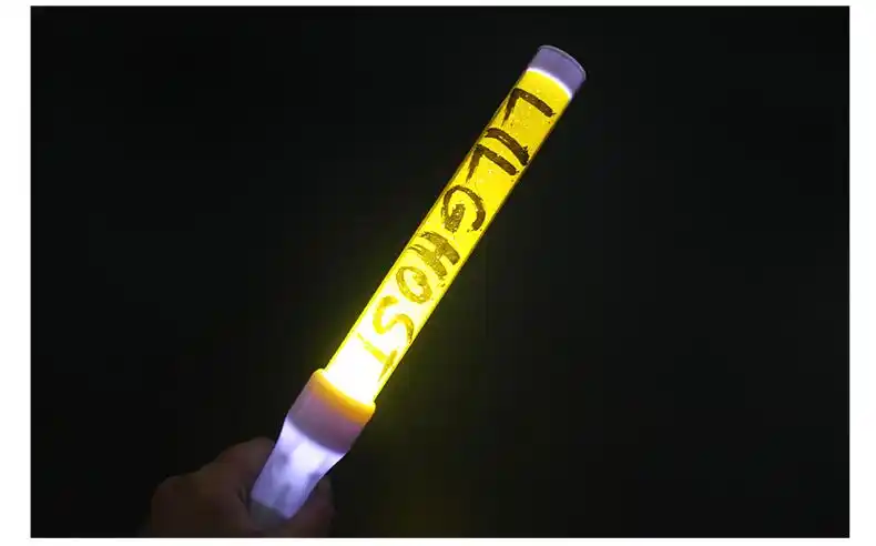 lilghost演唱会荧光棒小鬼应援棒王琳凯柠檬黄粉丝定制棒打call棒