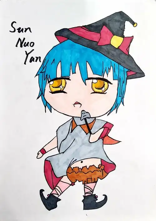 美琪美术动漫2班第5次作品集