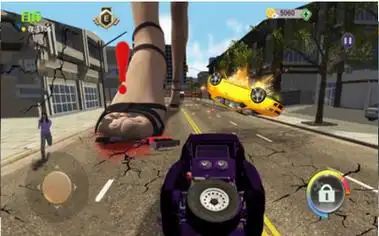 赤脚女巨人破坏城市游戏最新版下载-赤脚女巨人破坏城市免费版下载v1.