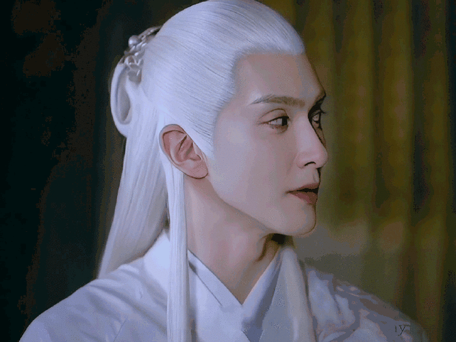 高伟光东华帝君##让人一眼万年的白发妆造